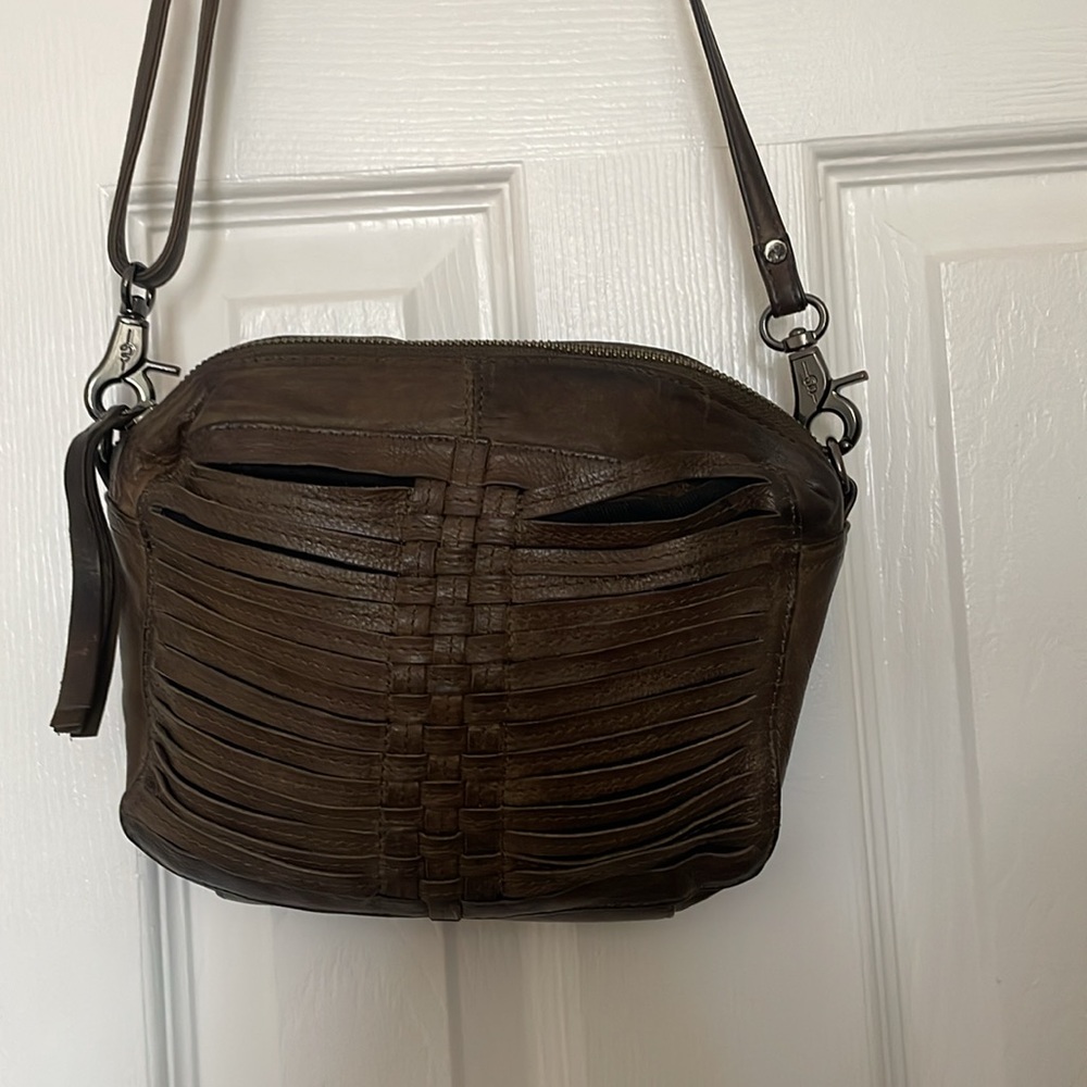 Day & Mood Anthropologie leather crossbody purse